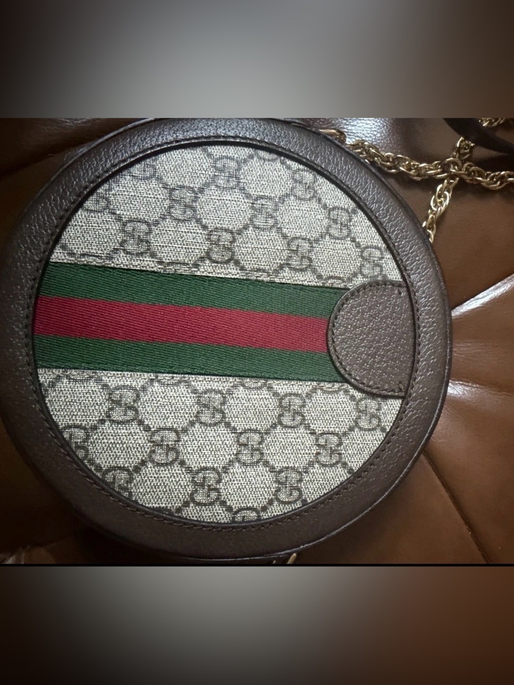 Gucci Ophidia round bag good condition